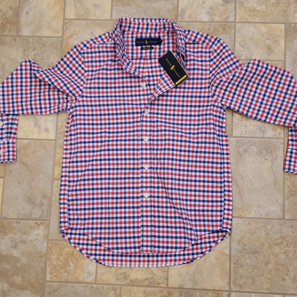 Ralph Lauren plaid performance shirt